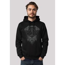 Kapuzenpullover F4NT4STIC "AC/DC Rock Musik Band Black Ice", Herren, Gr. 4XL, schwarz, Obermaterial: 85% Baumwolle, 15% Polyester, casual, relaxed fit, Langarm, Pullover, Premium Qualität