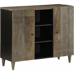 Vidaxl - Sideboard 90x33x75 cm Massivholz Mango