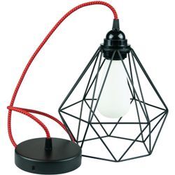 Hängeleuchte SEGULA "Diamant", rot, Lampen, Pendelleuchte, Pendellampe