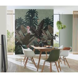 Fototapete FASHION FOR WALLS "Tropical Twilight", grün, B:1,5m L:2,7m, Tapeten, Phthalate frei