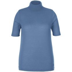 Rollkragen-Pullover Anna Aura blau