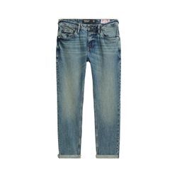 TOM TAILOR DENIM Herren Aedan Straight Jeans, blau, Uni, Gr. 32/36