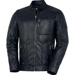 Mustang Herren Nappa Lederjacke dunkelblau 56