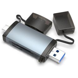 Hochgeschwindigkeits-USB 3.0-SD-TF-Speicherkartenleser-Konverter für Typ-C-Mobiltelefoncomputer, Dual-Card-Dual-Lesung