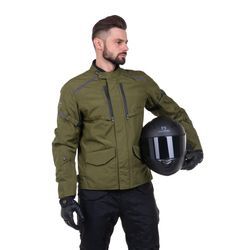 Motorradjacke Course Commuter Grün