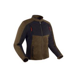 Motorradjacke Segura Volt Khaki-Schwarz