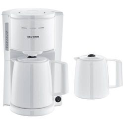 Severin KA 9309 Kaffeemaschine Weiß Isolierkanne