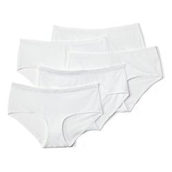 Tchibo 5 Pantys - Weiss - Gr.: XXL