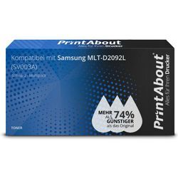 PrintAbout Toner kompatibel mit Samsung MLT-D2092L (SV003A) - 2x schwarz - Hohe Kapazität - Multipack