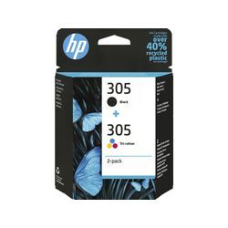 HP 305 (6ZD17AE) - Schwarz + 3 Farben - Druckerpatrone - Multipack