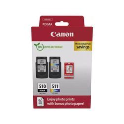 Canon PG-510 + CL-511 photo value pack - Druckerpatrone - Multipack