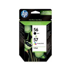 HP 56+57 (SA342AE) - Schwarz + 3 Farben - Druckerpatrone - Multipack