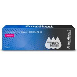 PrintAbout Toner kompatibel mit Xerox 106R03474 XL - Magenta - Extra hohe Kapazität