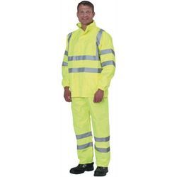 Warnschutz-Regenjacke prevent gelb Größe l - rjg/l - Asatex