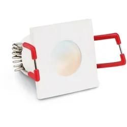 Einbaustrahler Mini Livorno eckig 3W IP65 durchverbindbar - Lichtfarbe: CCT 2700...