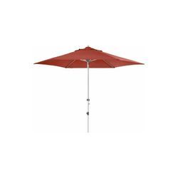 Doppler Sonnenschirm/ Kurbelschirm "Expert 320 Auto Tilt" 320 cm, bordeaux, Bezug aus 100% Polyester, Gestell aus Aluminium, 7,2 kg