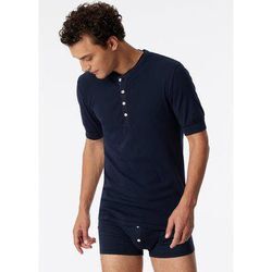 SCHIESSER Shirt kurzarm dunkelblau - Revival Karl-Heinz 5 male