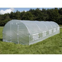 Dancover Foliengewächshaus 3x8x2m, 24m², Durchsichtig