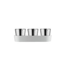 Wmf Gourmet Indoor Kräutergarten Set 3-Tlg Cromargan / Weiss Silber 06 4130 6040