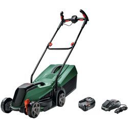 Akku-Rasenmäher BOSCH HOME & GARDEN "CityMower 18V 32", grün, B:40cm H:37cm T:60cm, Rasenmäher, mit Akku 18V/4,0 Ah und Ladegerät