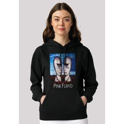 Kapuzenpullover F4NT4STIC "Pink Floyd The Division Bell", Damen, Gr. L, schwarz, Obermaterial: 85% Baumwolle, 15% Polyester, casual, relaxed fit, Langarm, Pullover, Premium Qualität