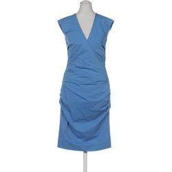 Marc Cain Damen Kleid, blau, Gr. 34