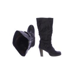 Tom Tailor Damen Stiefel, schwarz, Gr. 40