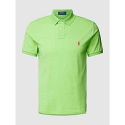 Poloshirt mit Logo-Stitching Modell 'BASIC'