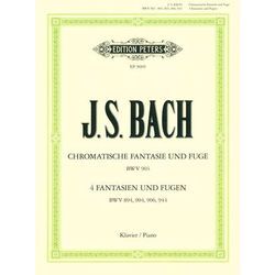 Edition Peters Bach Chromatische Fantasie