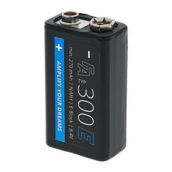 Fischer Amps 9V NIMH Accu - 300mAh