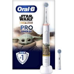 Elektrische Zahnbürste ORAL-B "Pro Junior", weiß, Elektrozahnbürsten, Drucksensor