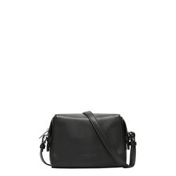 Umhängetasche LIEBESKIND BERLIN "Camera S LOU 2 3D LEATHER", Damen, Gr. B/H/T: 19cm x 14,5cm x 9cm, schwarz, Leder, Taschen, Schultertasche Handtasche Damen Tasche Damen