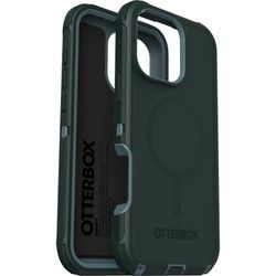 OTTERBOX Handyhülle "Defender mit MagSafe für Apple iPhone 16 Pro Max", grün, B:11cm H:2cm T:20,4cm, Hüllen, Backcover, Schutzhülle, Handyschutzhülle, Case, Schutzcase, stoßfest