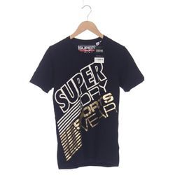 Superdry Damen T-Shirt, schwarz, Gr. 38