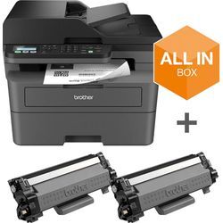 BROTHER Multifunktionsdrucker "MFC-L2827DWXL", schwarz, B:39,9cm H:31,9cm T:41cm, Drucker