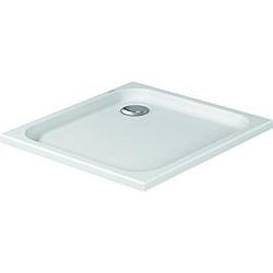 Duravit Quadrat-Duschwanne D-Code 720101000000000 Einbauversion, 800 x 800 mm, weiss