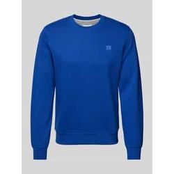 Regular Fit Sweatshirt aus Baumwoll-Mix mit Logo-Detail