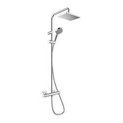 Hansgrohe - Vernis Shape 230 1jet Showerpipe 26286000 mit Brausethermostat, chrom