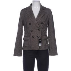 Rene Lezard Damen Blazer, braun, Gr. 34