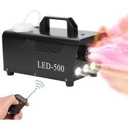 SWANEW Machine à fumée avec 13 LED RGB avec télécommande sans fil portable pour scène soirée mariage fête