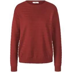 Rundhals-Pullover Peter Hahn rot, 46