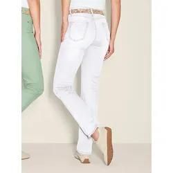 Jeans Modell Mary Brax weiss, 40