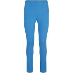 Knöchellange Jersey-Hose Passform Sylvia Peter Hahn blau