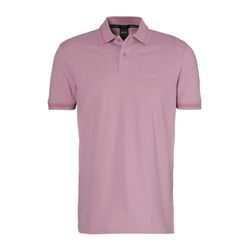 Poloshirt BOSS GREEN "Pio 1", Herren, Gr. L, lila (light, pastel lila531), Piquu00e9, Obermaterial: 100% Baumwolle, unifarben, casual, regular fit, Kurzarm, Shirts, mit Polokragen