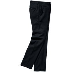 Mey & Edlich Herren Hose Leinenanzughose schwarz 102, 106, 110, 24, 25, 26, 27, 46, 48, 50, 52, 54, 56, 58, 98