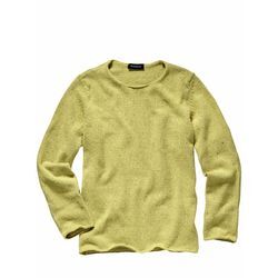 Mey & Edlich Herren Sweatshirt Regular Fit Gelb einfarbig 46, 48, 50, 52, 54, 56