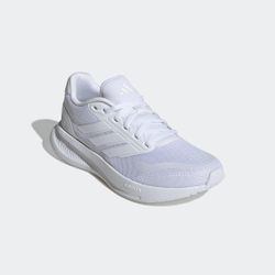 Laufschuh ADIDAS PERFORMANCE "RUNFALCON 5", Gr. 41, weiß (cloud weiß, cloud weiß, cloud weiß), Textil, Synthetik, sportlich, Schuhe