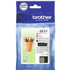 Brother - LC3217 Value Pack - 4er-Pack - Schwarz, Gelb, Cyan, Magenta - Original - Tintenpatrone - fr MFC-J5330DW, MFC-J5730DW, MFC-J5930DW,