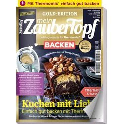 Redaktion mein Zaubertopf - GEBRAUCHT Mein Zaubertopf Gold Edition 4/21 - Backen mit dem Thermomix ® TM5® TM31 TM6 - 59 Rezepte für Leckereien wie vom Konditior: Kuchen mit Liebe - Preis vom 20.12.2024 05:58:17 h