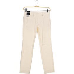 Rene Lezard Damen Stoffhose, beige, Gr. 34